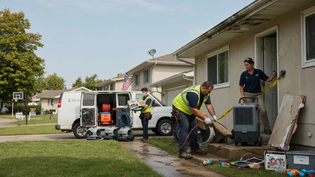 Water Damage Restoration in Lewis, IN near me